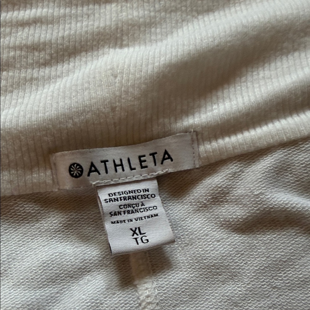 Athleta Cream carnigan